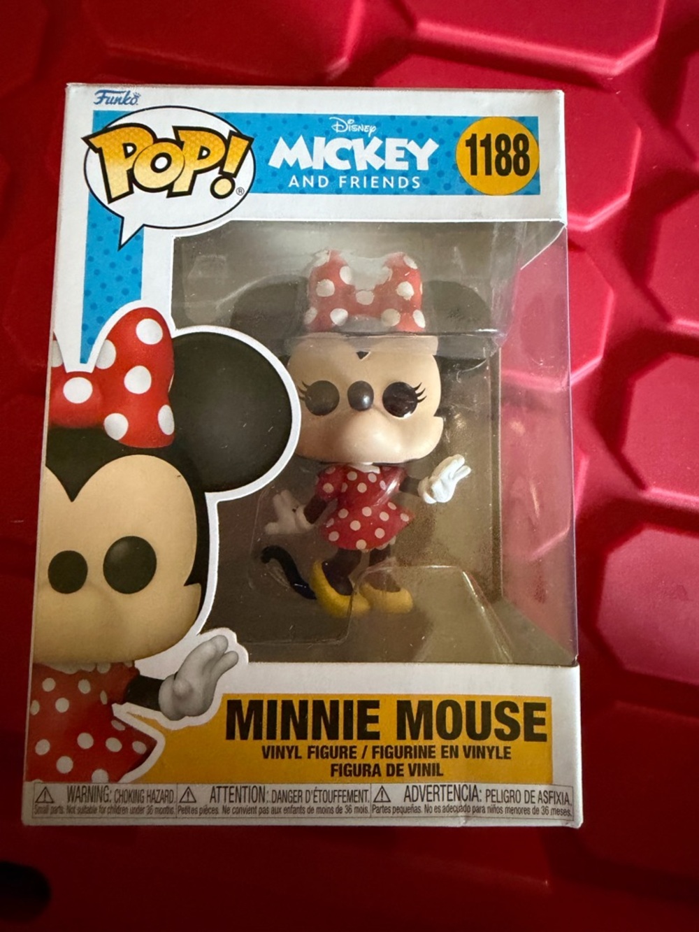Funko Minnie Mouse Red and White Polka Dot Dress Pop! Vinyl